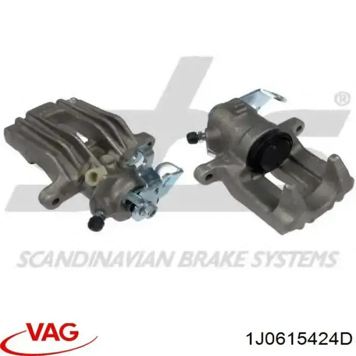 Pinza de freno trasera derecha VAG 1J0615424D precio, desde 34,85 EUR
