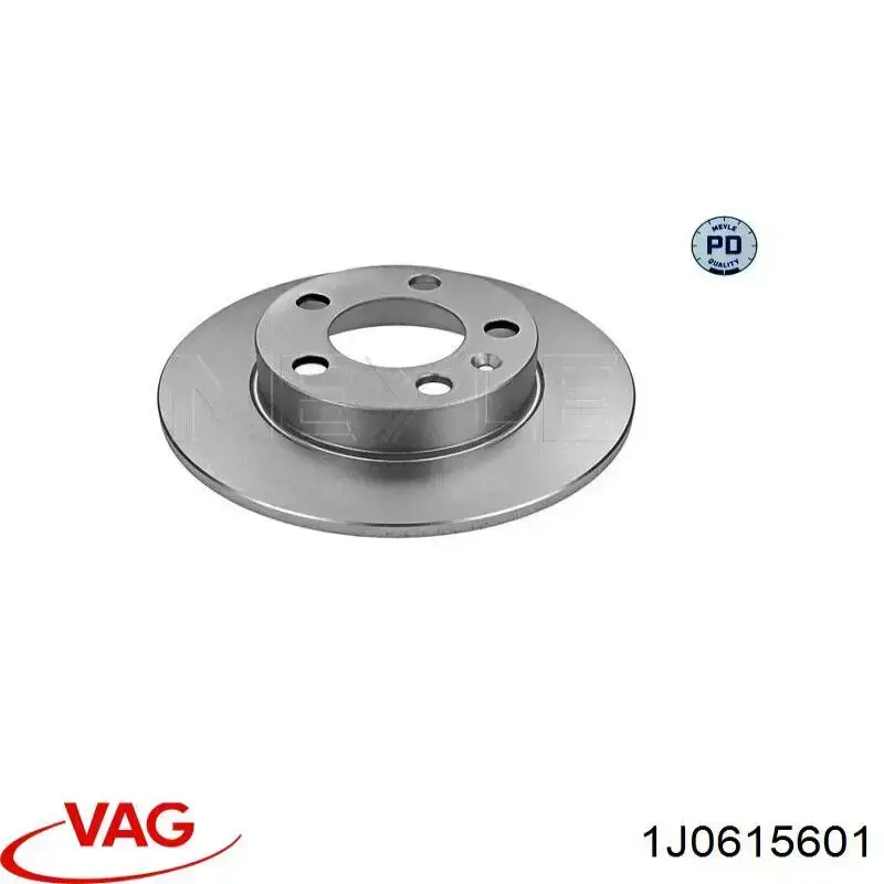 1J0615601 VAG Freno de disco trasero