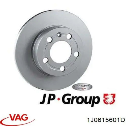 Disco de freno trasero VAG 1J0615601D precio, desde 22,69 EUR