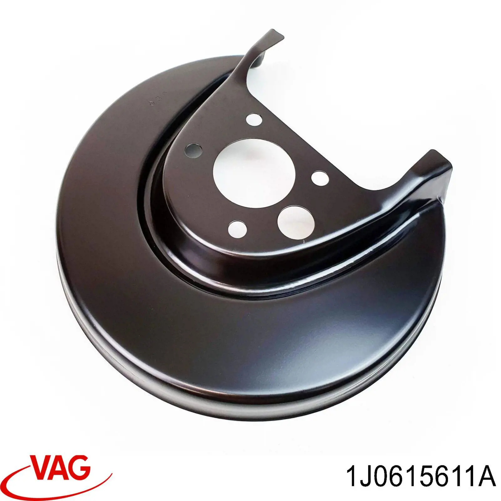 1J0615611A VAG chapa protectora contra salpicaduras, disco de freno trasero izquierdo