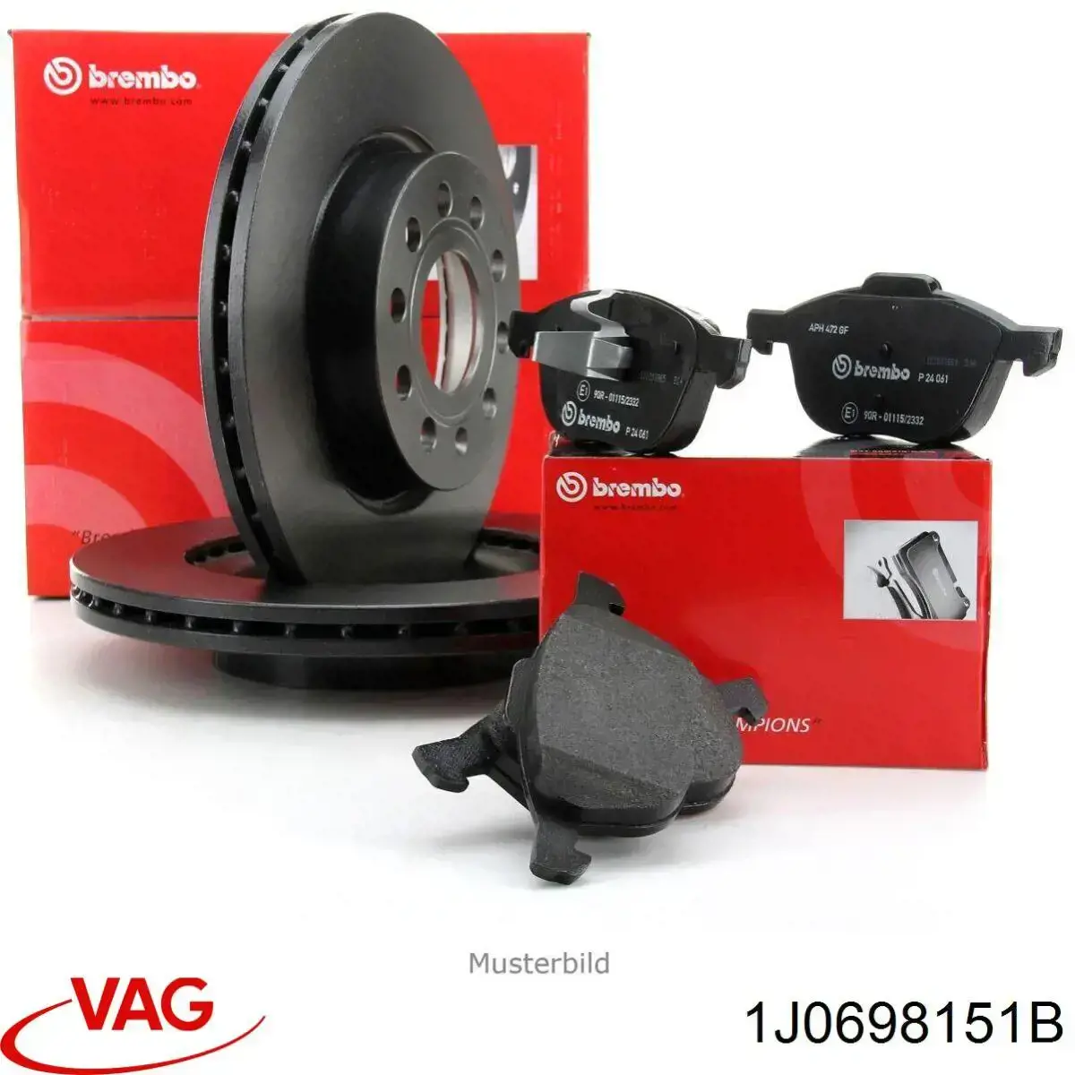 Pastillas de freno delanteras Seat Ibiza 5 KJ1, KJG