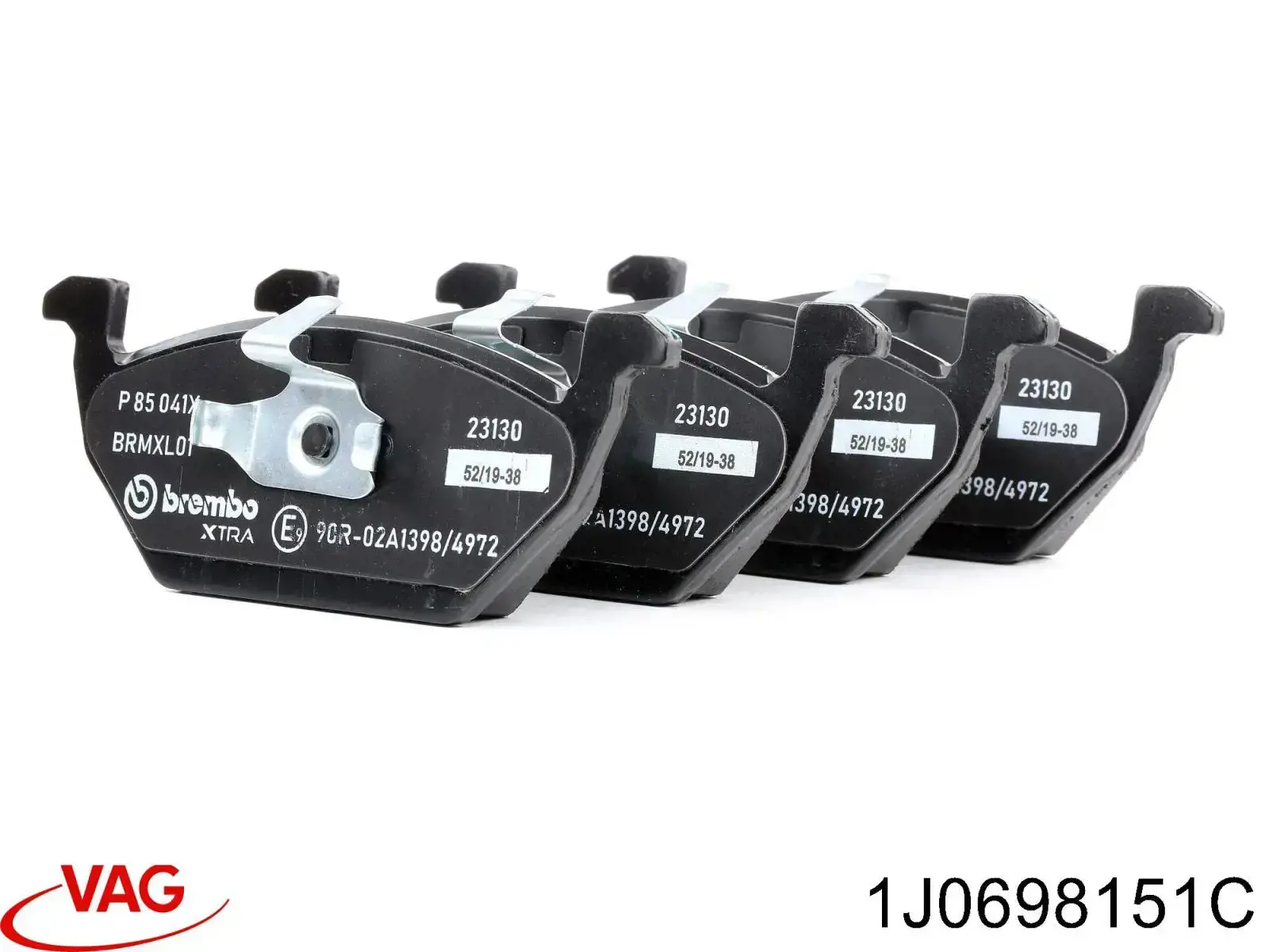 Pastillas de freno delanteras Seat Ibiza 5 KJ1, KJG