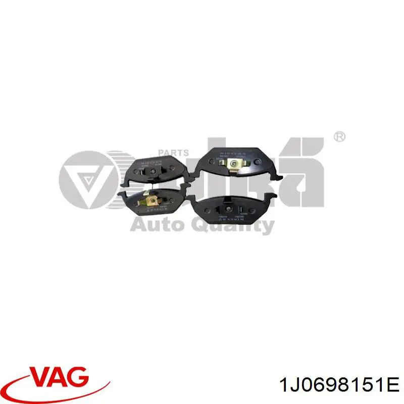 Pastillas de freno delanteras VAG 1J0698151E
