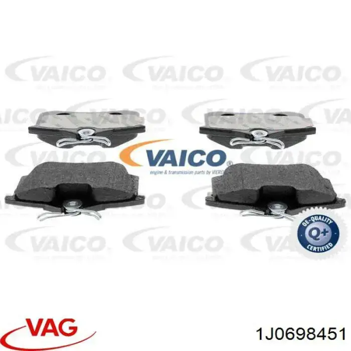 Pastillas traseras de freno VAG 1J0698451 precio, desde 16,32 EUR