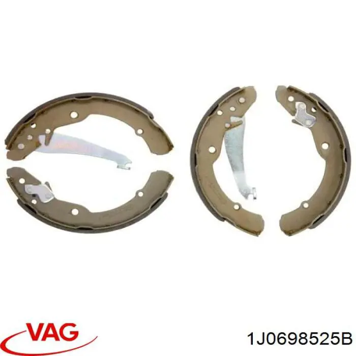 Zapatas de freno 1J0698525B VAG