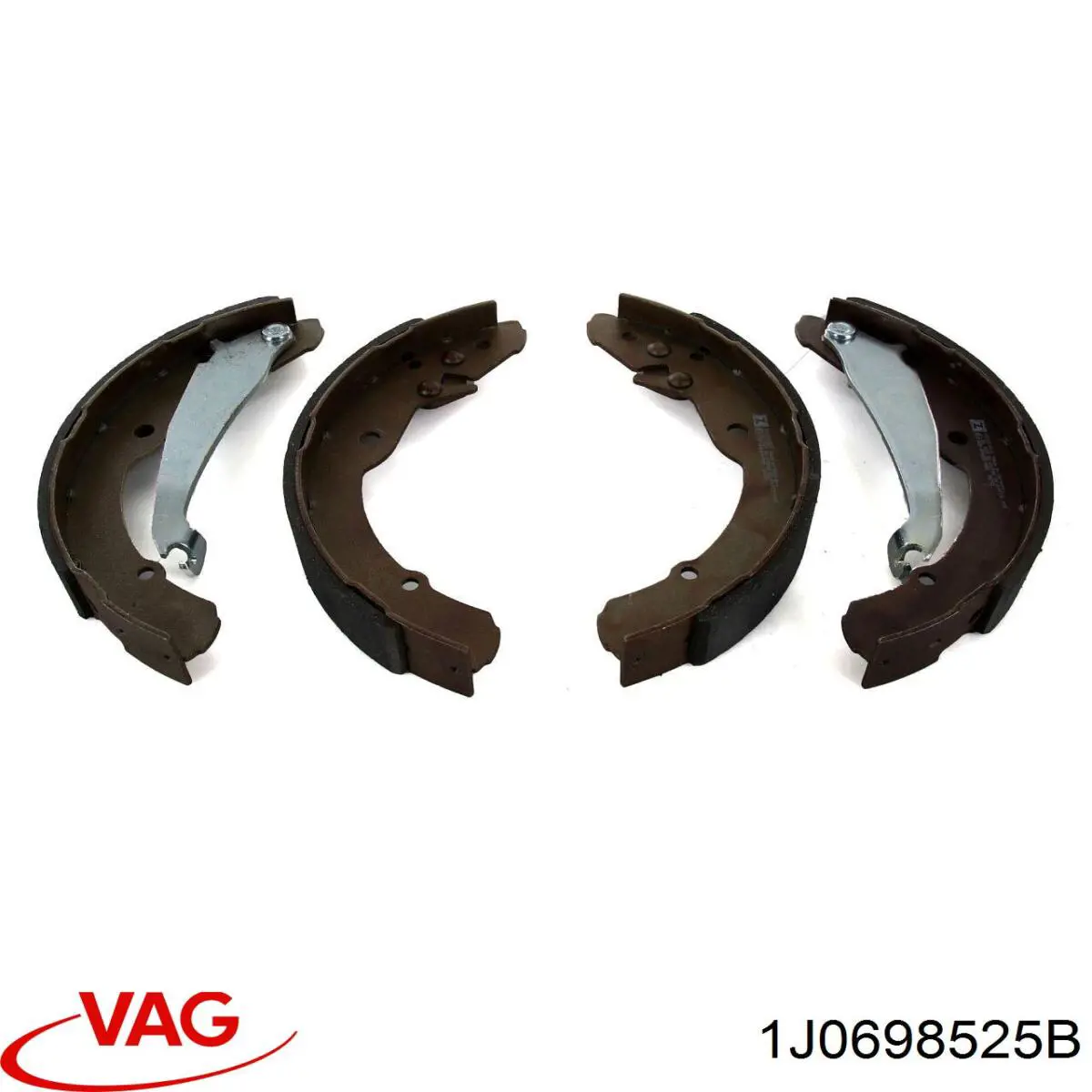 1J0698525B VAG Zapatas de freno de tambor traseras