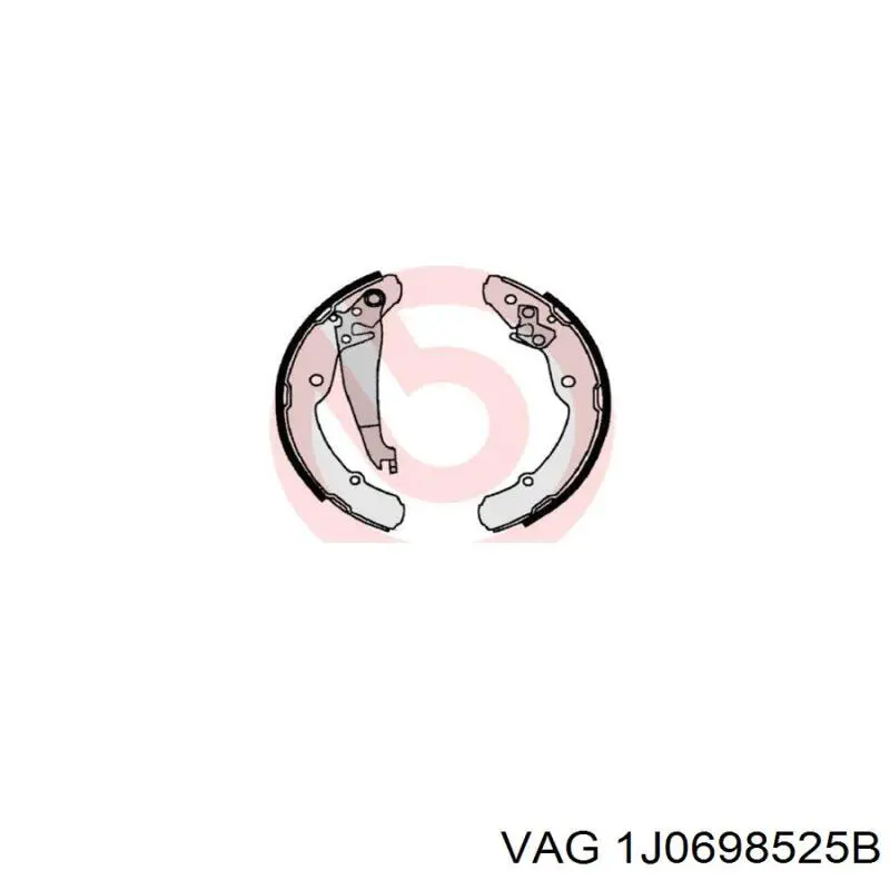Comprar 1J0698525B VAG Zapatas de freno