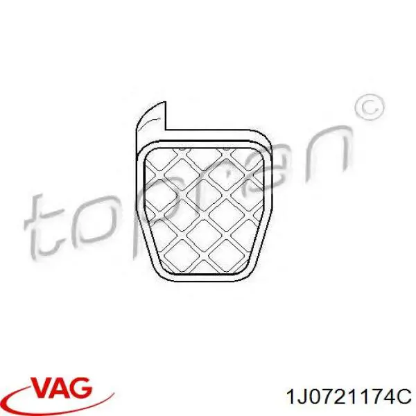 Comprar 109999 Hans Pries (Topran) Cubierta del pedal de embrague