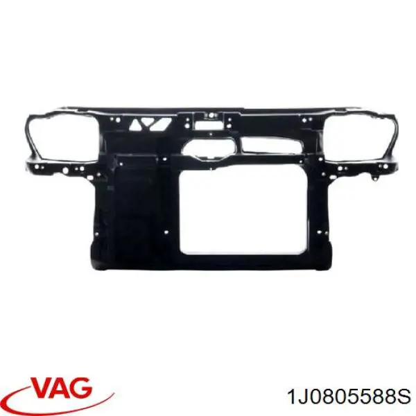 1J0805588S VAG soporte de radiador completo