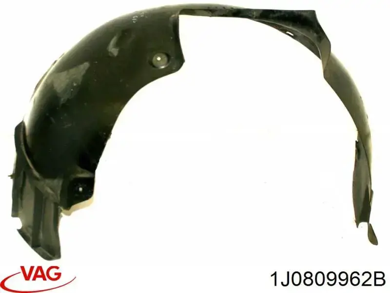 Guardabarros interior derecho, aleta delantera Volkswagen Golf 5 1K1