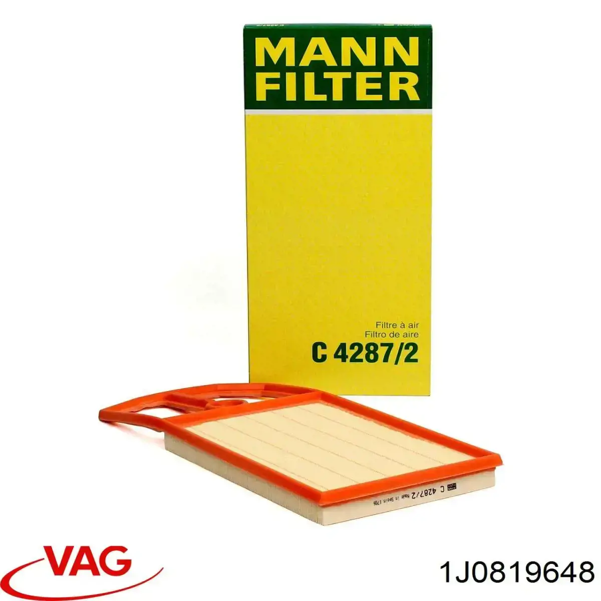 1J0819648 VAG filtro habitáculo
