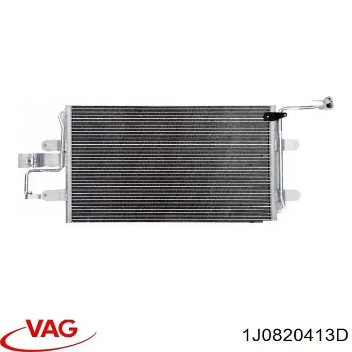 1J0820413D VAG condensador aire acondicionado
