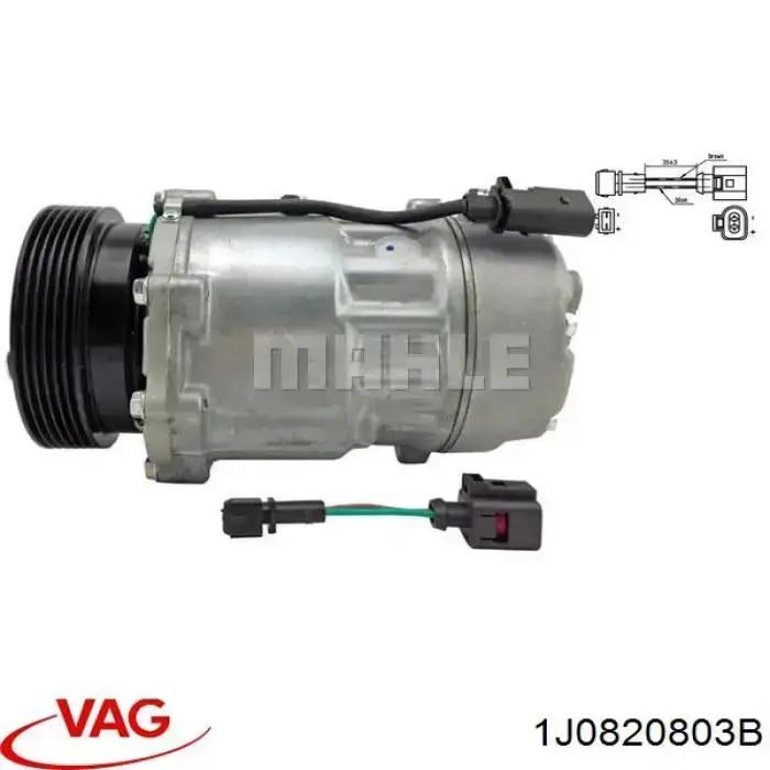 Comprar 1J0820803B VAG Compresor de aire acondicionado coche
