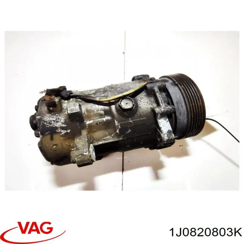 Compresor de aire acondicionado 1J0820803K VAG