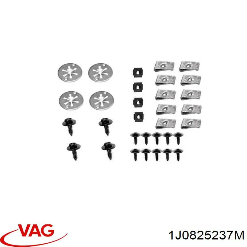 Protección motor / empotramiento 1J0825237M VAG