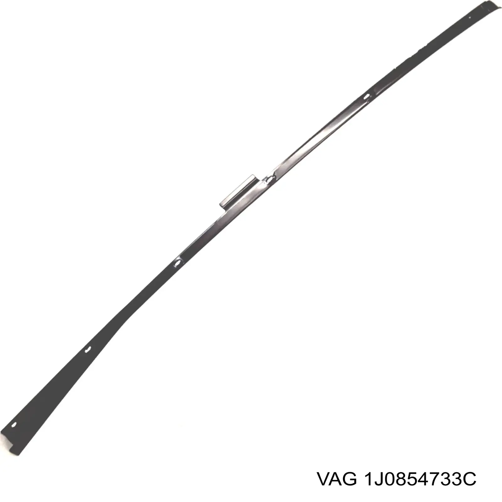 Comprar 1J0854733C VAG Moldura exterior del pilar delantero izquierdo
