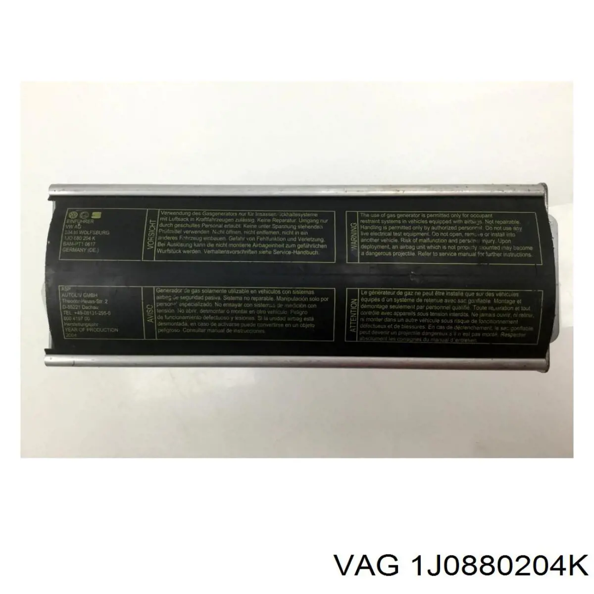 Airbag lateral 1J0880204K VAG