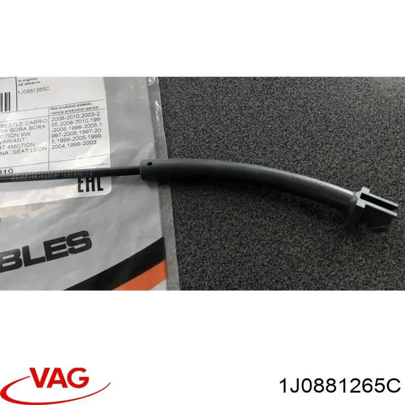 Comprar 1J0881265C VAG Cable de ajuste del respaldo del asiento