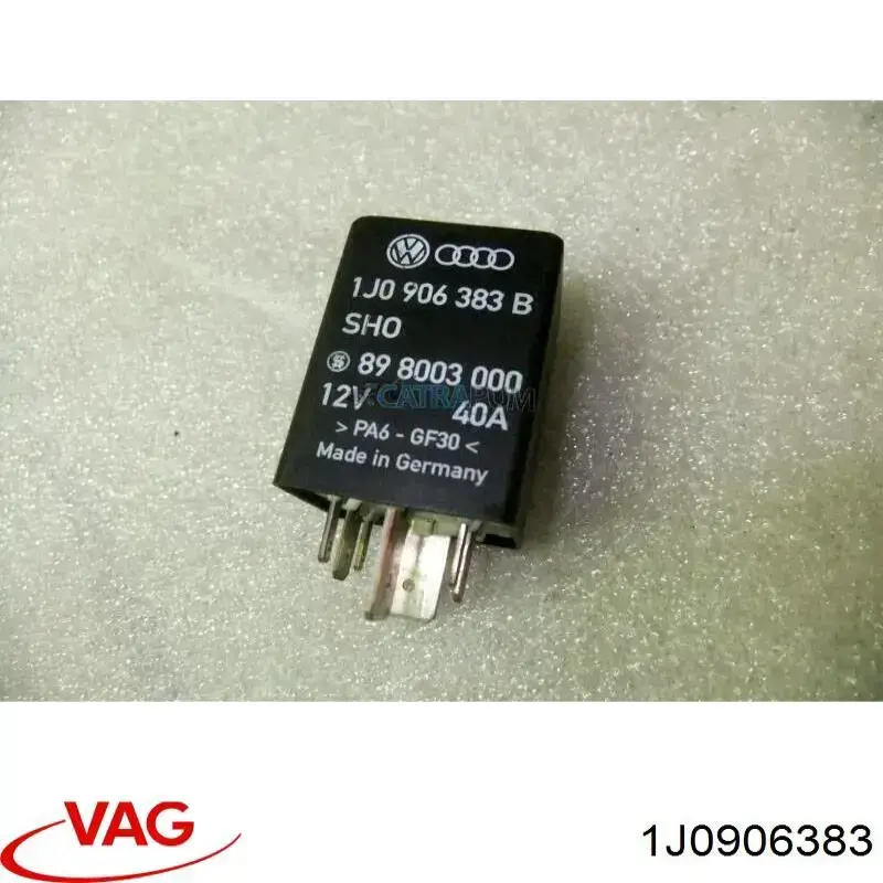 1J0906383 VAG Relé de bomba eléctrica de combustible