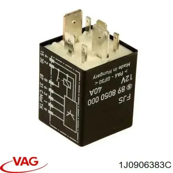 Comprar 1J0906383C VAG Relé de bomba eléctrica de combustible