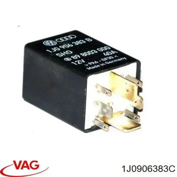 Relé de bomba eléctrica de combustible 1J0906383C VAG