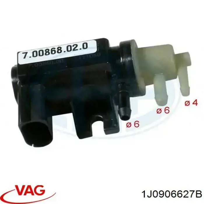 Comprar 1J0906627B VAG Válvula de solenoide de control de mariposa EGR