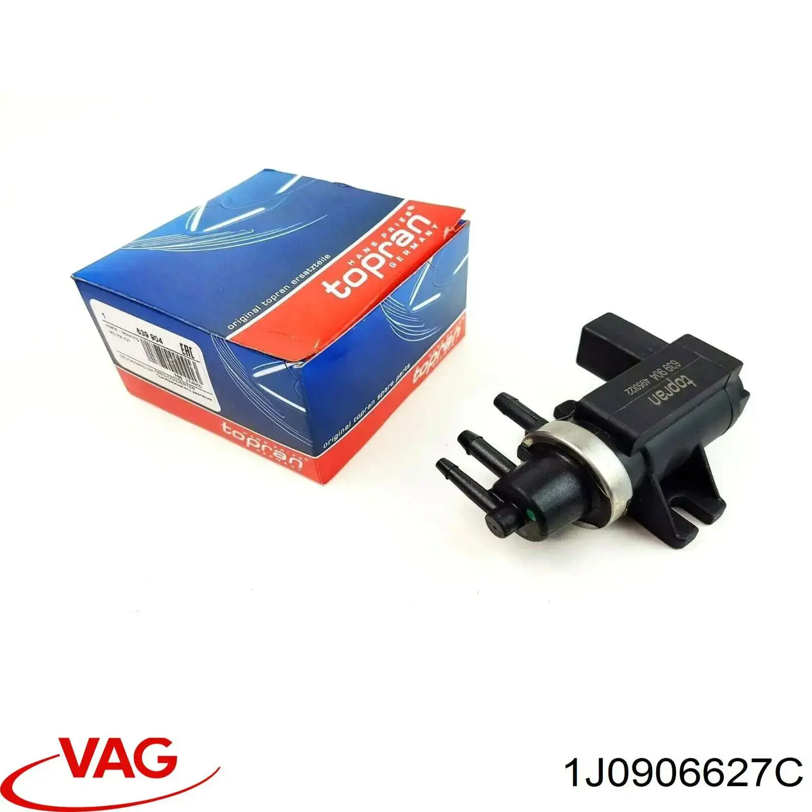 Válvula de solenoide de control de mariposa EGR VAG 1J0906627C