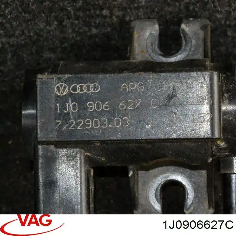 Válvula de solenoide de control de mariposa EGR 1J0906627C VAG