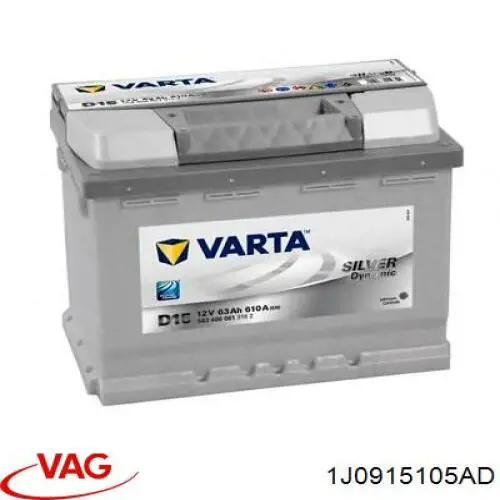 Batería de arranque VAG 1J0915105AD precio, desde 96,34 EUR
