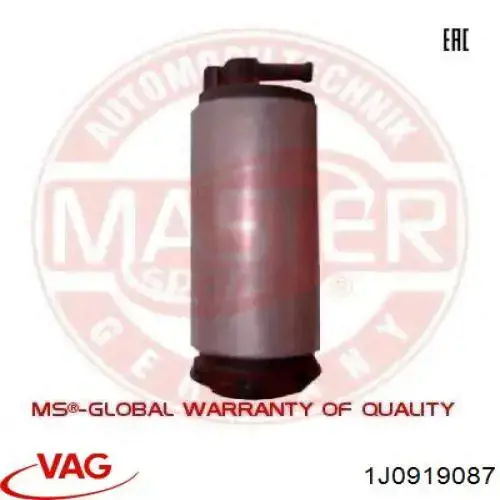 Módulo alimentación de combustible  VAG 1J0919087 precio, desde 82,76 EUR