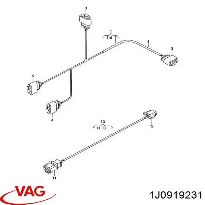 Comprar 1J0919231 VAG Conector de la bomba de combustible