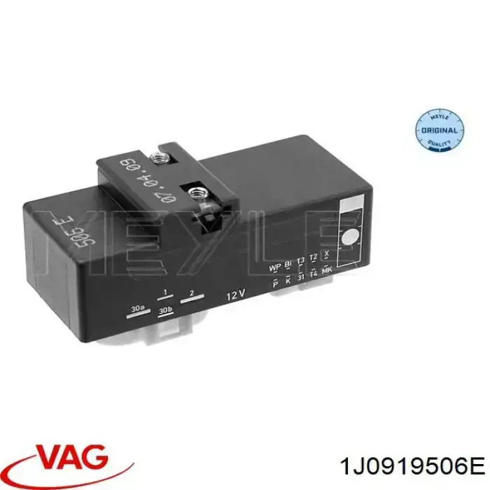 Comprar 1J0919506E VAG Regulador de velocidad del ventilador de refrigeración (unidad de control)