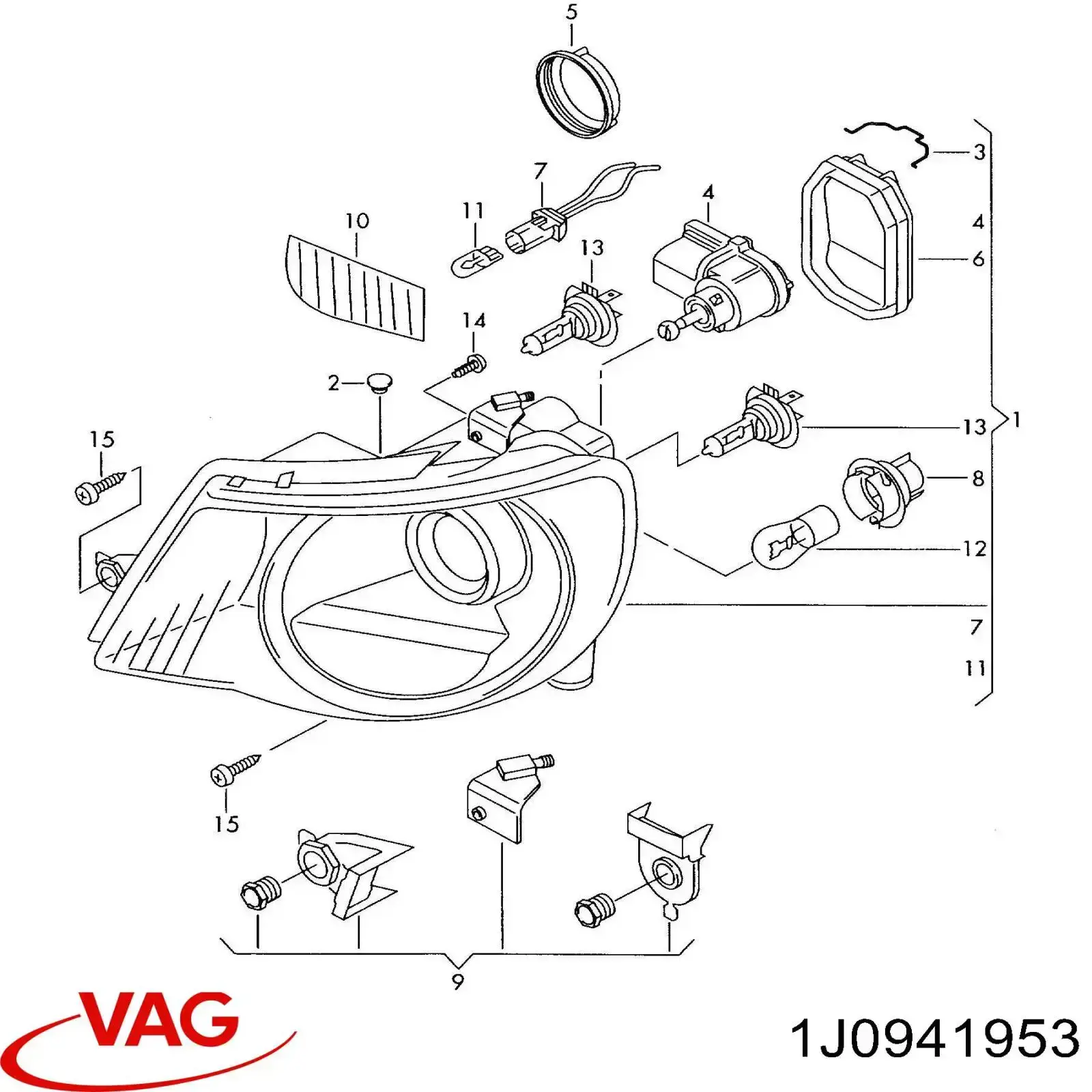 1J0941953 VAG