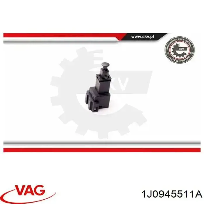 Interruptor de luz de freno VAG 1J0945511A precio, desde 6,93 EUR