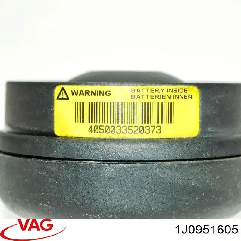 Sirena de alarma antirrobo 1J0951605 VAG