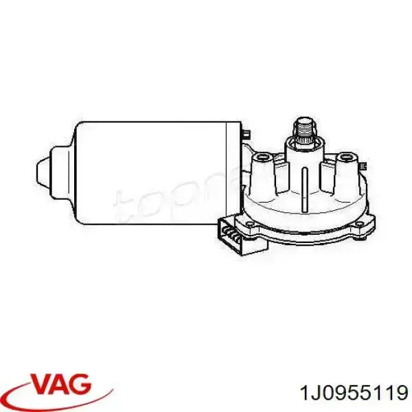 Comprar 1J0955119 VAG Motor limpiaparabrisas