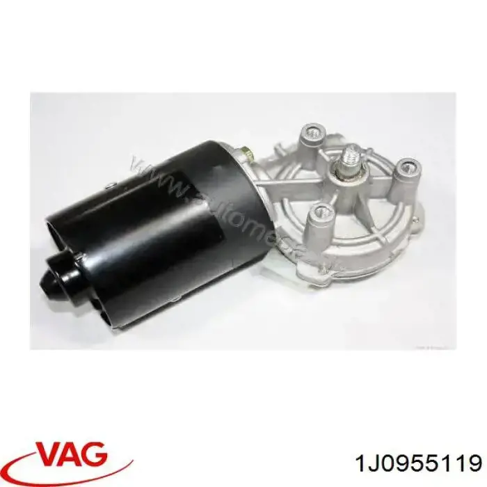 Motor limpiaparabrisas 1J0955119 VAG