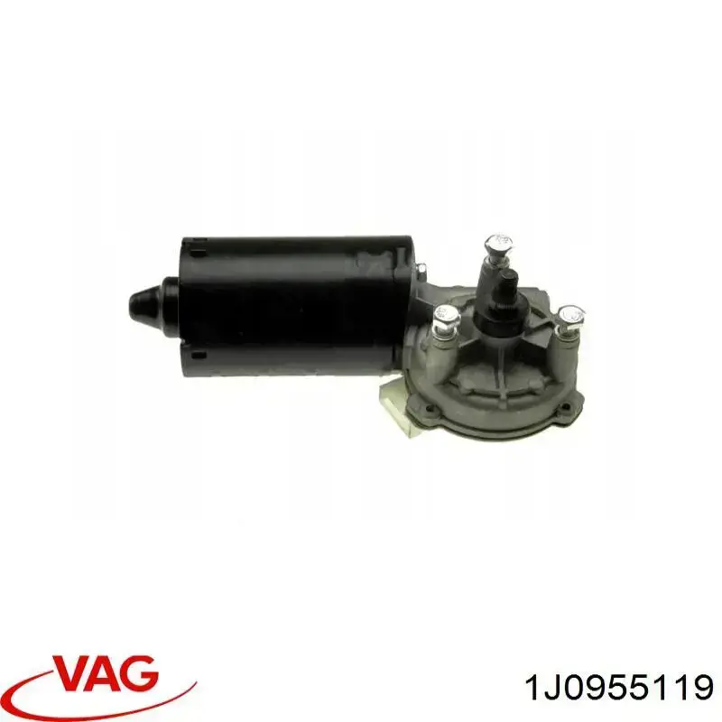 1J0955119 VAG motor del limpiaparabrisas del parabrisas