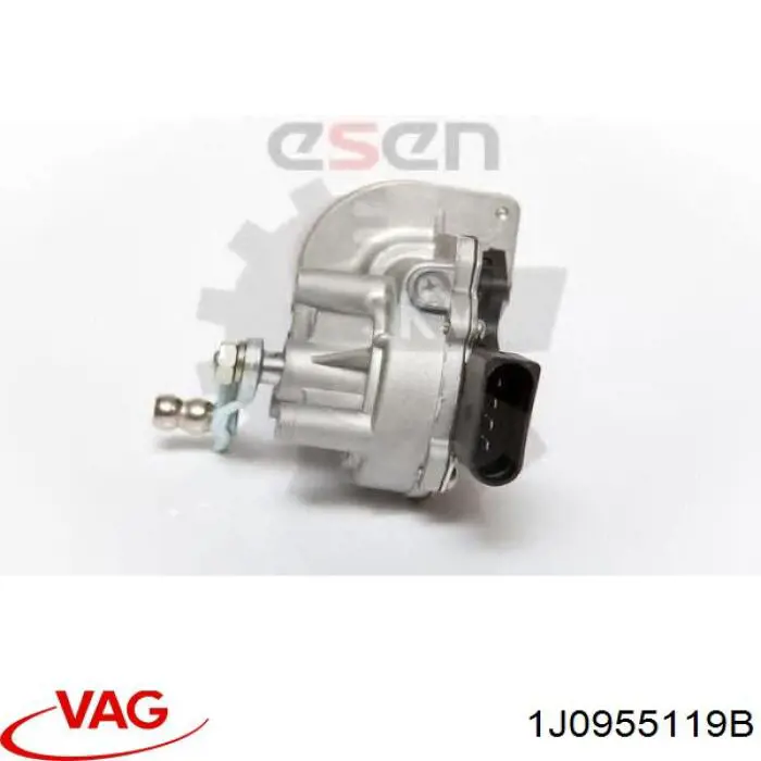 1J0955119B VAG motor del limpiaparabrisas del parabrisas