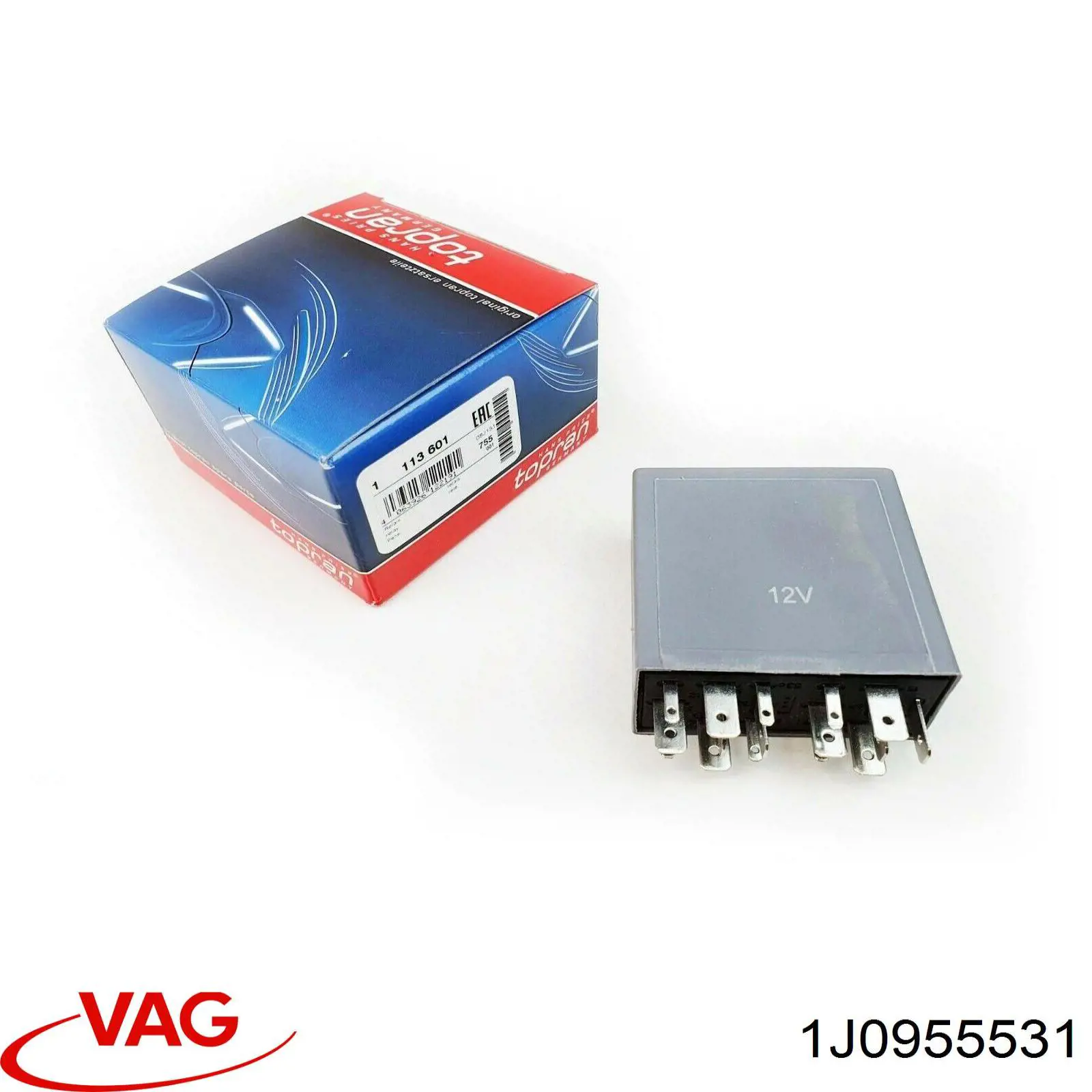 Relé limpiaparabrisas VAG 1J0955531