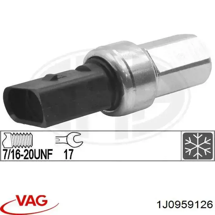 Sensor de presion de aire acondicionado 1J0959126 VAG