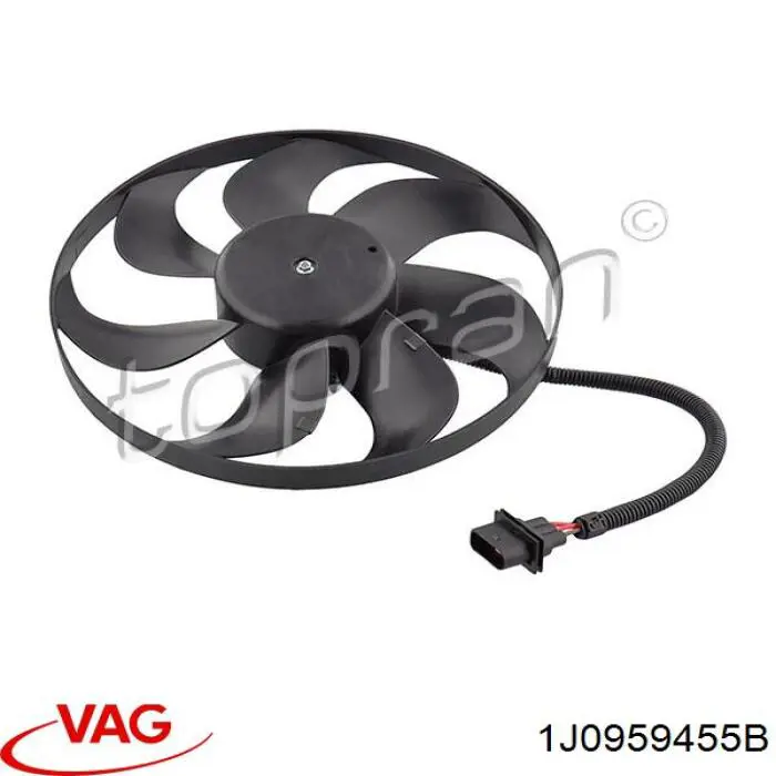 Comprar 1J0959455B VAG Ventilador del motor