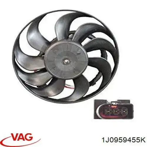 Ventilador de radiador VAG 1J0959455K precio, desde 46,03 EUR