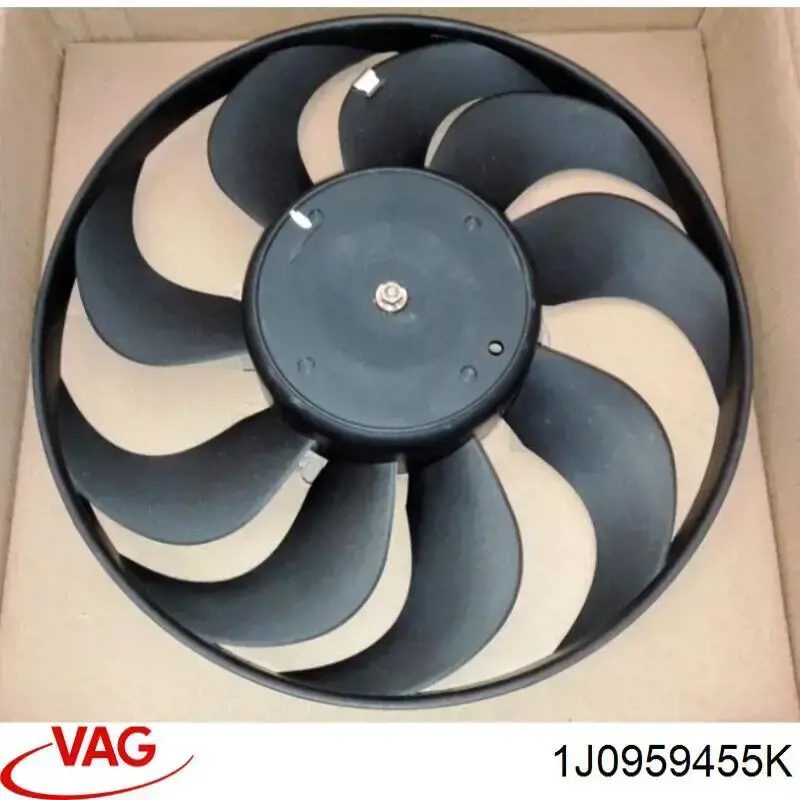1J0959455K VAG Electroventilador del motor