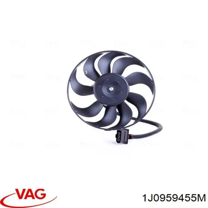 Comprar 1J0959455M VAG Ventilador de refrigeración completo derecho (motor y hélice)