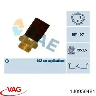 Sensor de temperatura  VAG 1J0959481 precio, desde 23,57 EUR