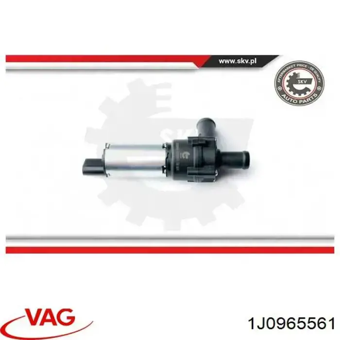 Bomba de agua eléctrica auxiliar VAG 1J0965561