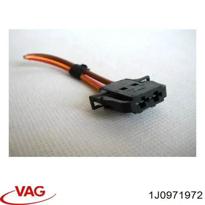 Conector de la luz de la matrícula 1H0972702A VAG