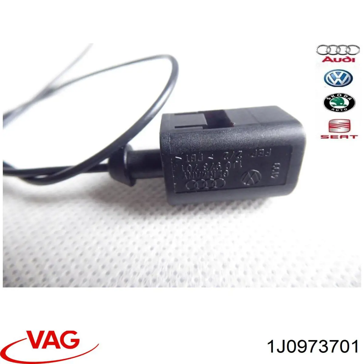 1J0973701 VAG conector (chip sensor de presión de aceite)