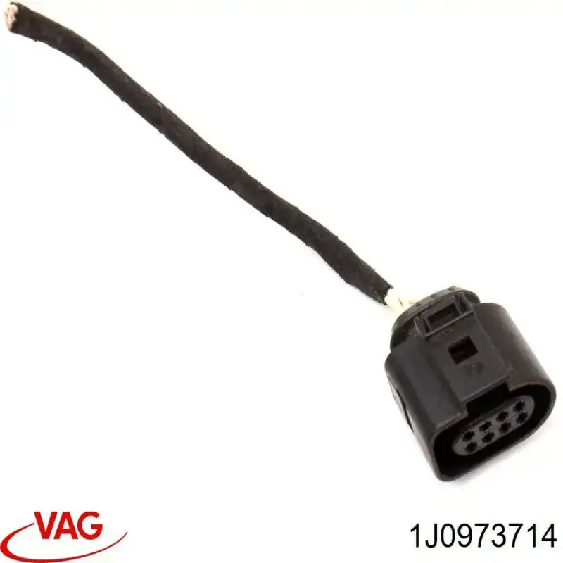 Cerradura de puerta delantera derecha 1J0973714 VAG